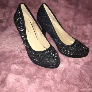 Delicacy Glitter Heels